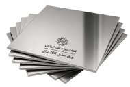 ورق استیل 304 براق 0.7 میلی‌متر 2×1